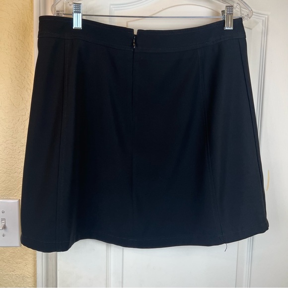 Louis Vuitton Uniform A-line Classic Length Mini Skirt Black Size EU 46 US 14 - Picture 2 of 11